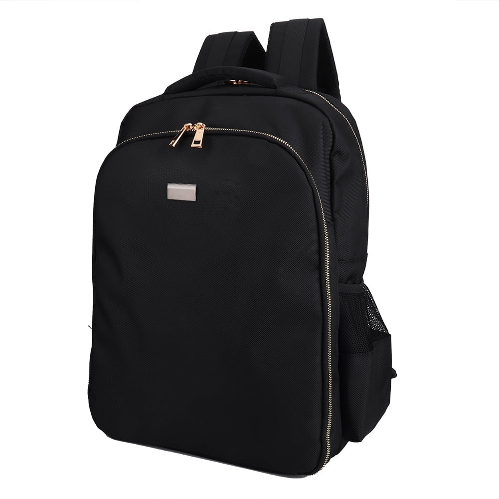 Black Hairdressing Backpack, Multi Function Cosmetic , for Barber Use Outdoor Use Hair Stylist Travel Use