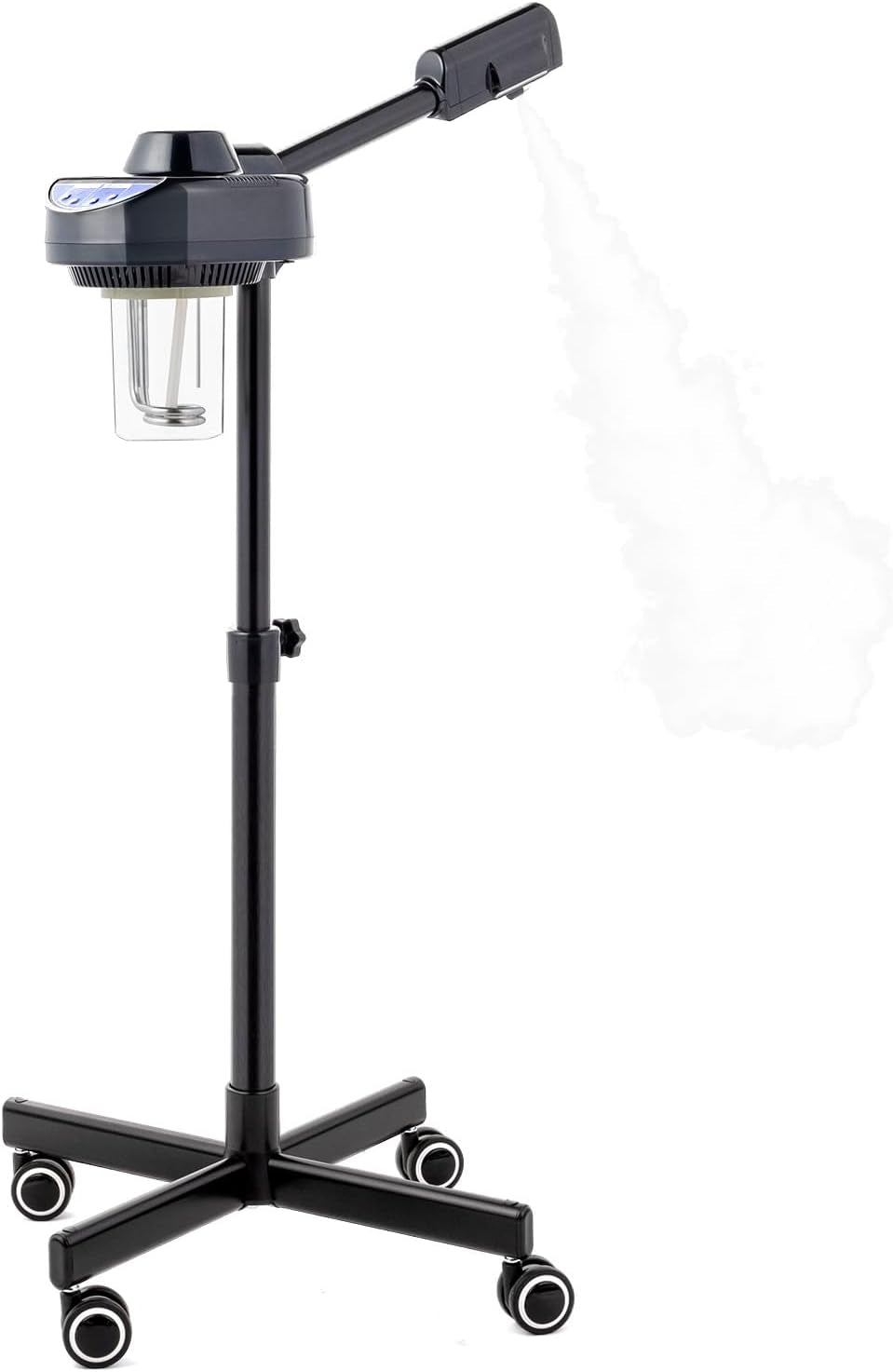 Professional Facial Steamer, Face Steamer with Hot Ozone Mist for Beauty Salon Spa Home, Rotatable Sprayer, Personal Skin Care Deep Cleaning