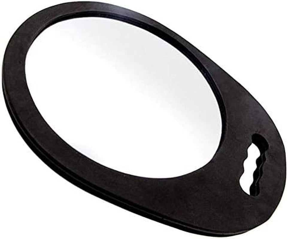 Hairdressing Hand Foam Mirror Professional Handheld Salon Barbers Hairdressers Mirror with Handle