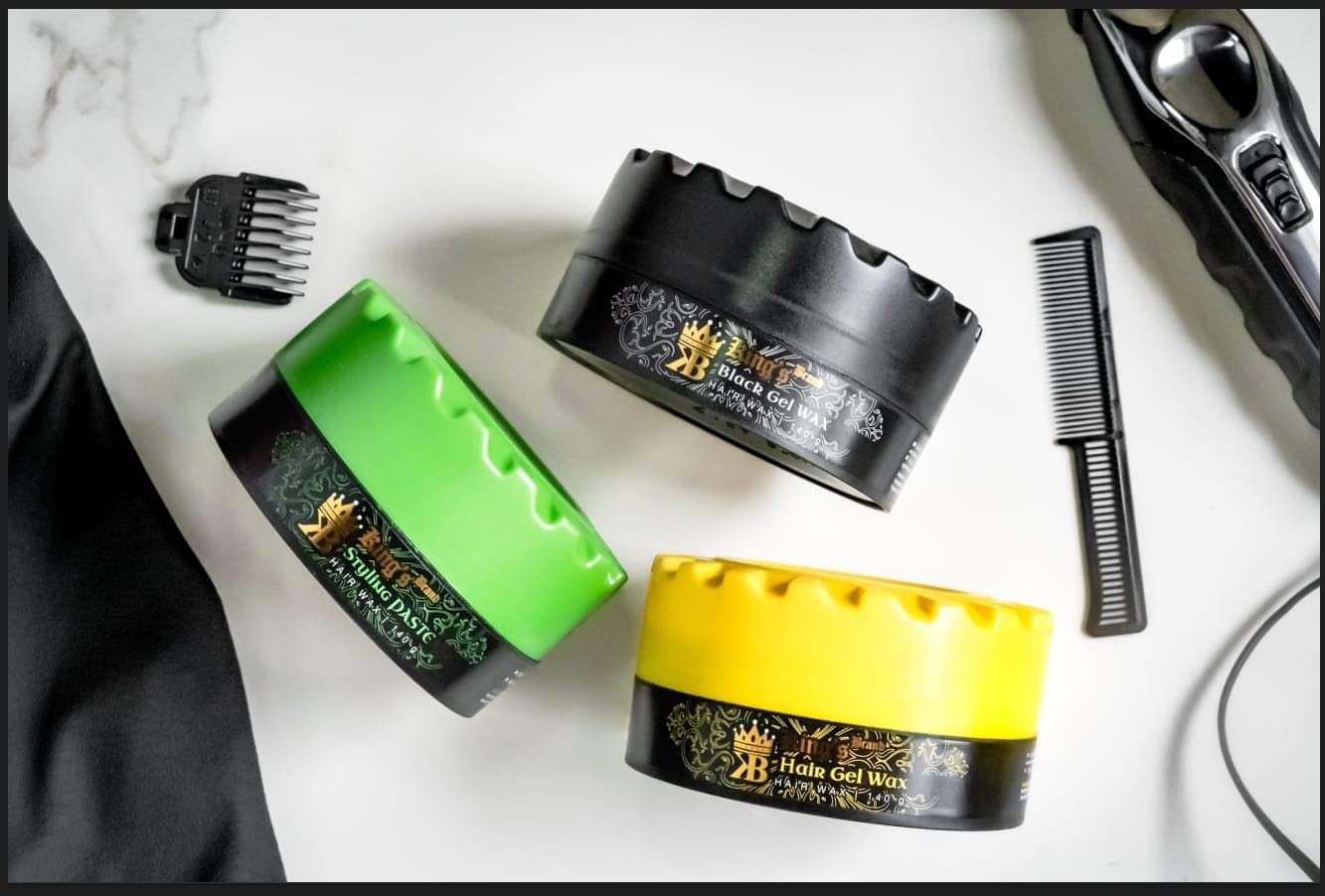 Professional Use Men'S Hair Styling Gel Pomade (Hair Gel Wax)