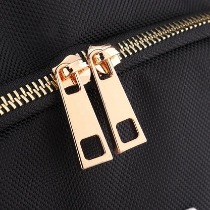 Black Hairdressing Backpack, Multi Function Cosmetic , for Barber Use Outdoor Use Hair Stylist Travel Use